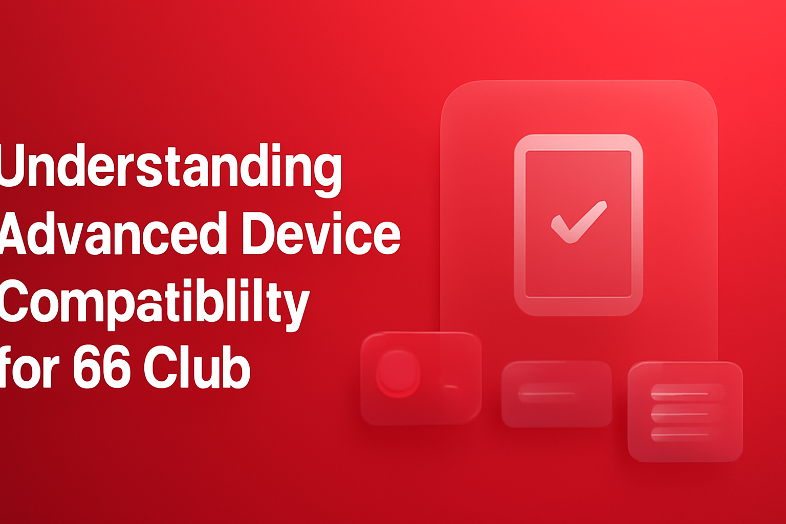 An informative visual representation highlighting the 66 Club Guides.