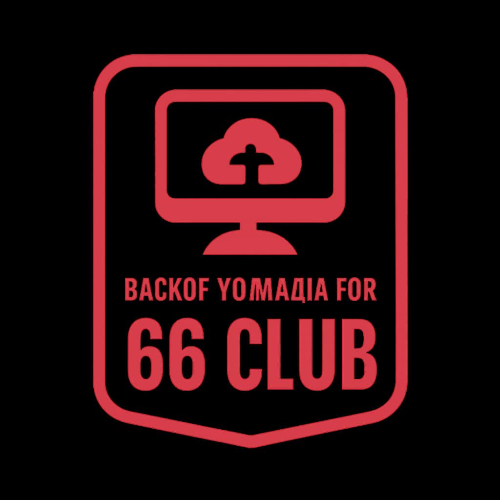Icon symbolizing data backup for 66 Club