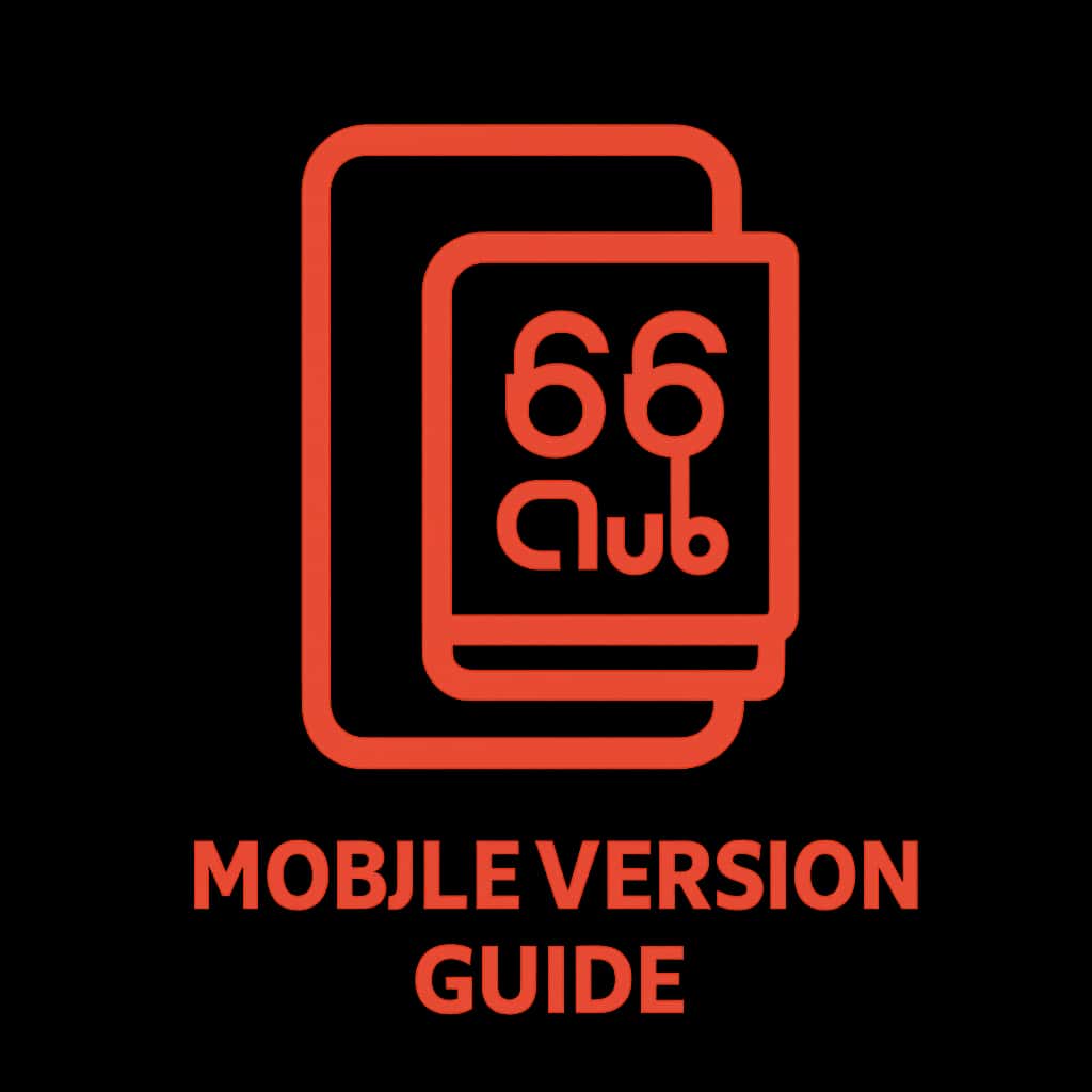 Minimal icon for Mobile Version Guide for 66 Club.