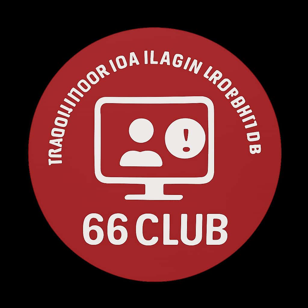 Icon representing support for troubleshooting login issues in the 66 Club app.
