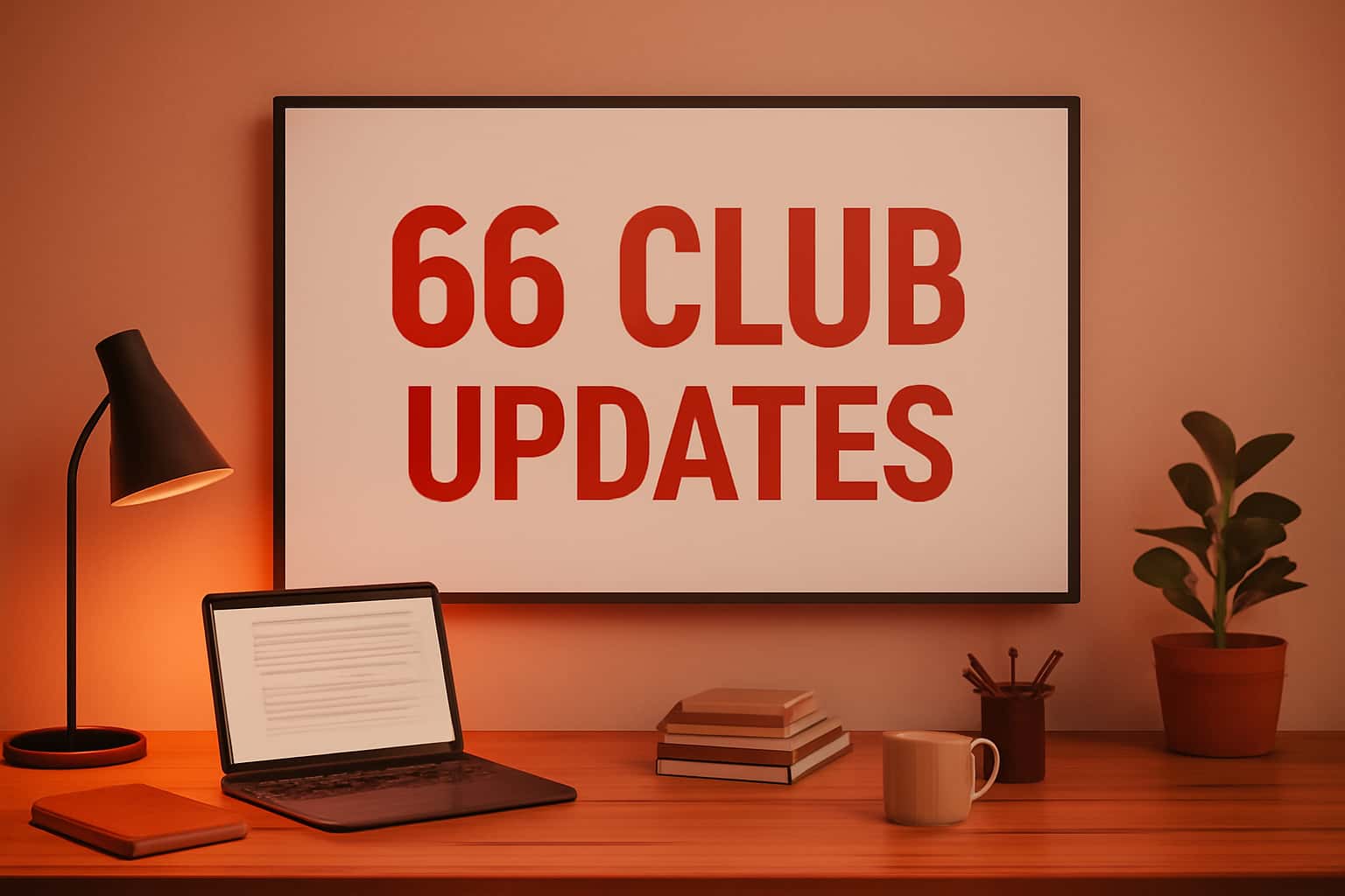 An informative graphic about 66 Club Updates featuring the text '66 Club'.